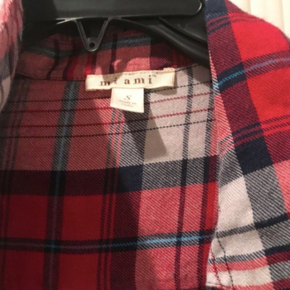 Plaid button down shirt size S - Picture 2 of 3